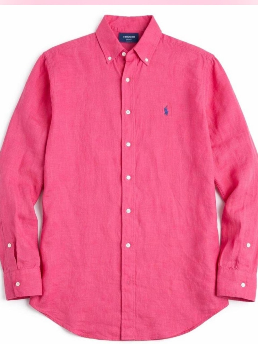 Polo by Ralph Lauren Bright Pink Button-Down Shirt